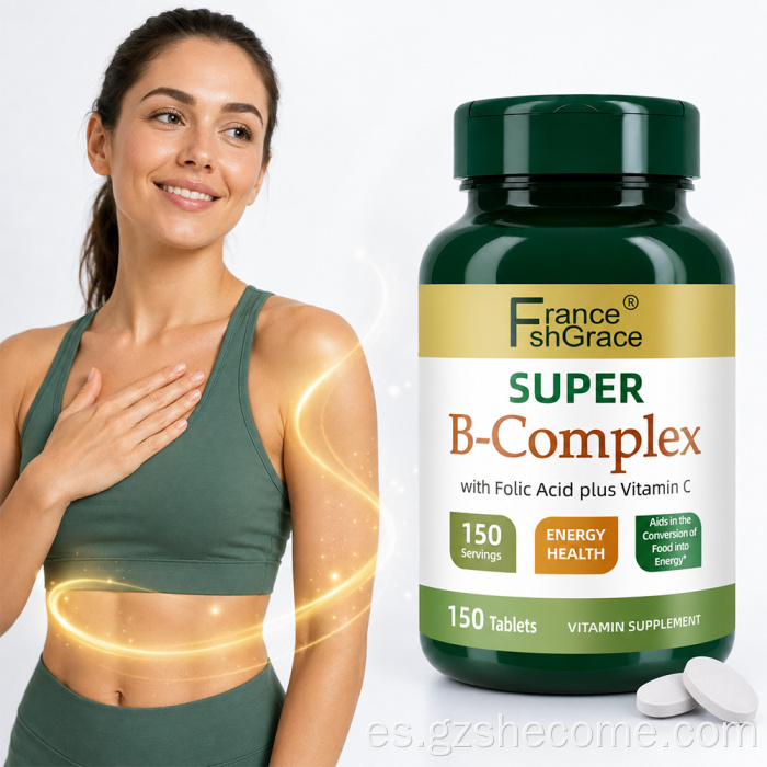 Shecome Super B Complex Tablets Apoyo al metabolismo energético